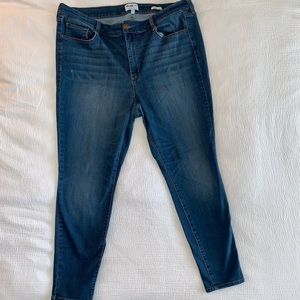 William Rast Sculpted High Rise Skinny Jeans